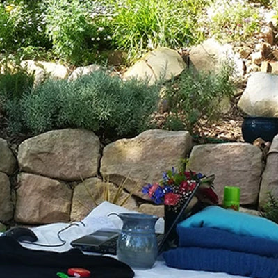 Our Summer Office!