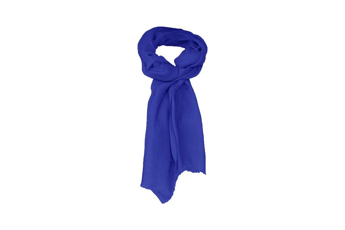 Cashmere Pashmina - Royal Blue - Blankets & Throws