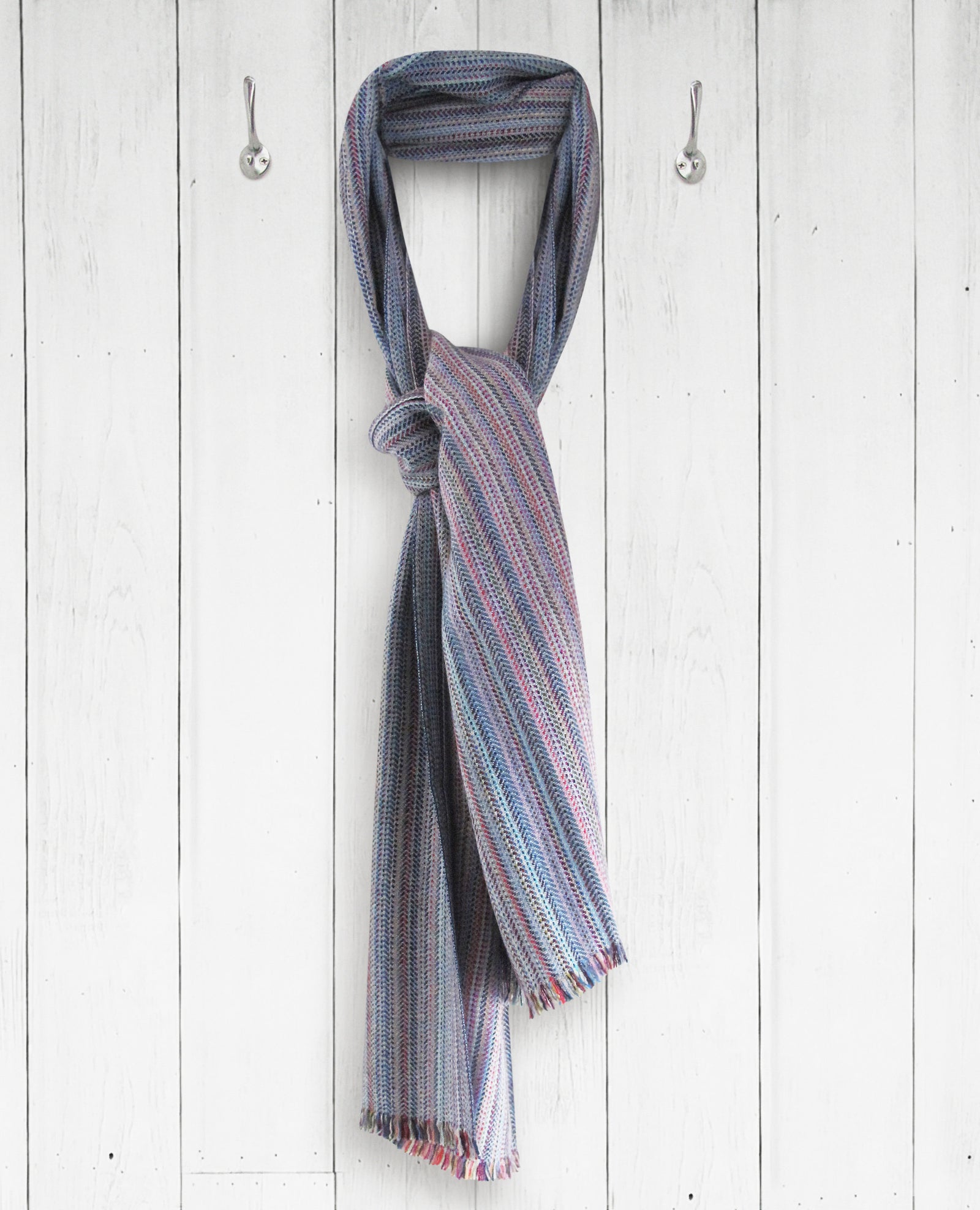 Cashmere Scarf - Nanking Blue