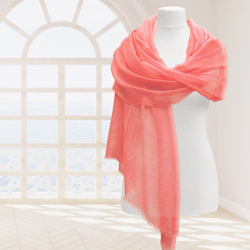 Cashmere Pashmina - Apricot