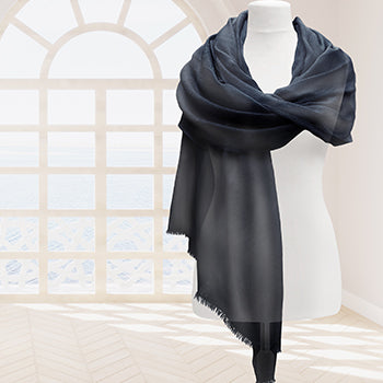 Cashmere Pashmina - Black