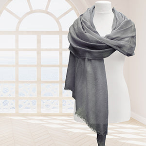 Cashmere Pashmina - Charcoal