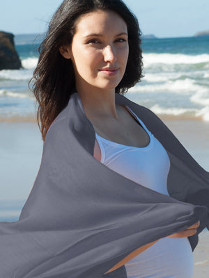 Cashmere Pashmina - Charcoal