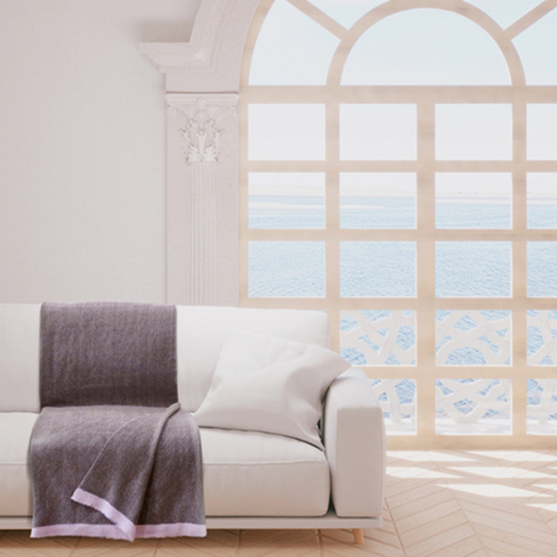 Cashmere Throw - Storm